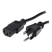 StarTech® 12 NEMA5-15P/C13 STD Power Cord