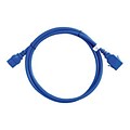 Raritan® SLC14C13-3FTK2-6PK 3 Standard Power Cord; Blue