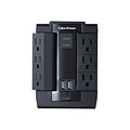 Cyberpower® Professional 6 Outlet Direct Plug Surge Protector