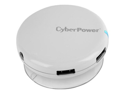 Cyberpower® USB 3.0 Micro B To Type A 4-Port Superspeed Hub; White