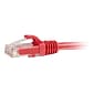 7ft Cat6 Snagless Unshielded (UTP) Network Patch Cable - Red