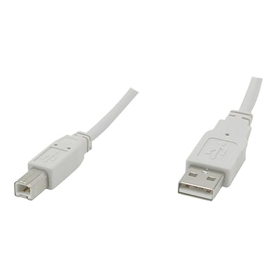 C2G® 16.4 USB 2.0 A To B Cable; White