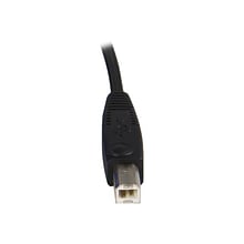 Startech® 15 Universal VGA To USB KVM Cable, Black