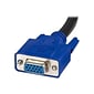 Startech® 15' Universal VGA To USB KVM Cable, Black