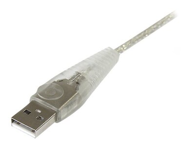 Startech® 15' A To B USB 2.0 Cable, Transparent