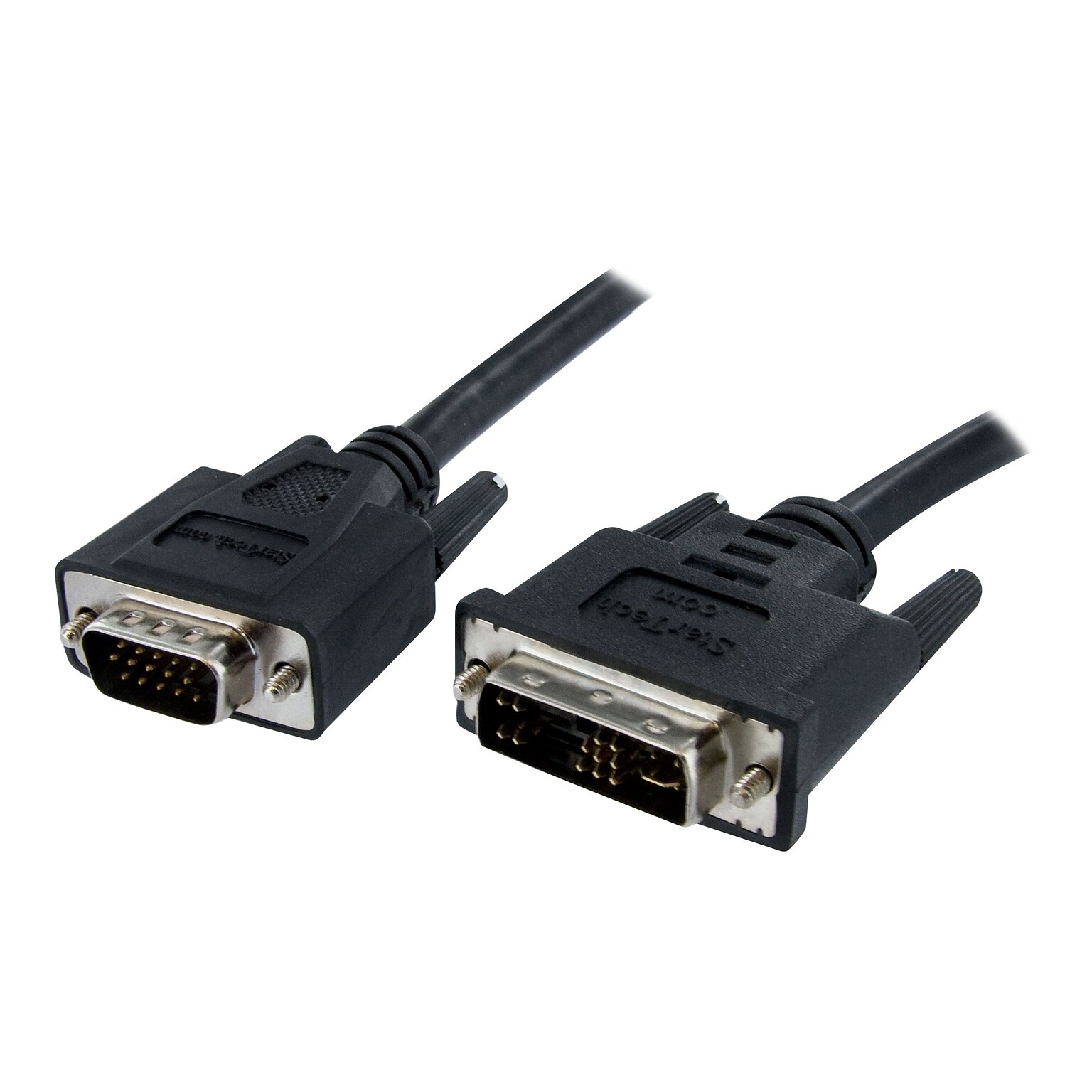 StarTech® 6 High Resolution DVI To VGA Male/Male Display Monitor Cable; Black