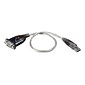 Aten 1.3' Type A Male USB To DB-9 Male Serial RS-232 Converter