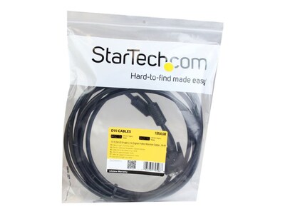 StarTech® 15' Single Link DVI-D Male/Male Video Cable; Black