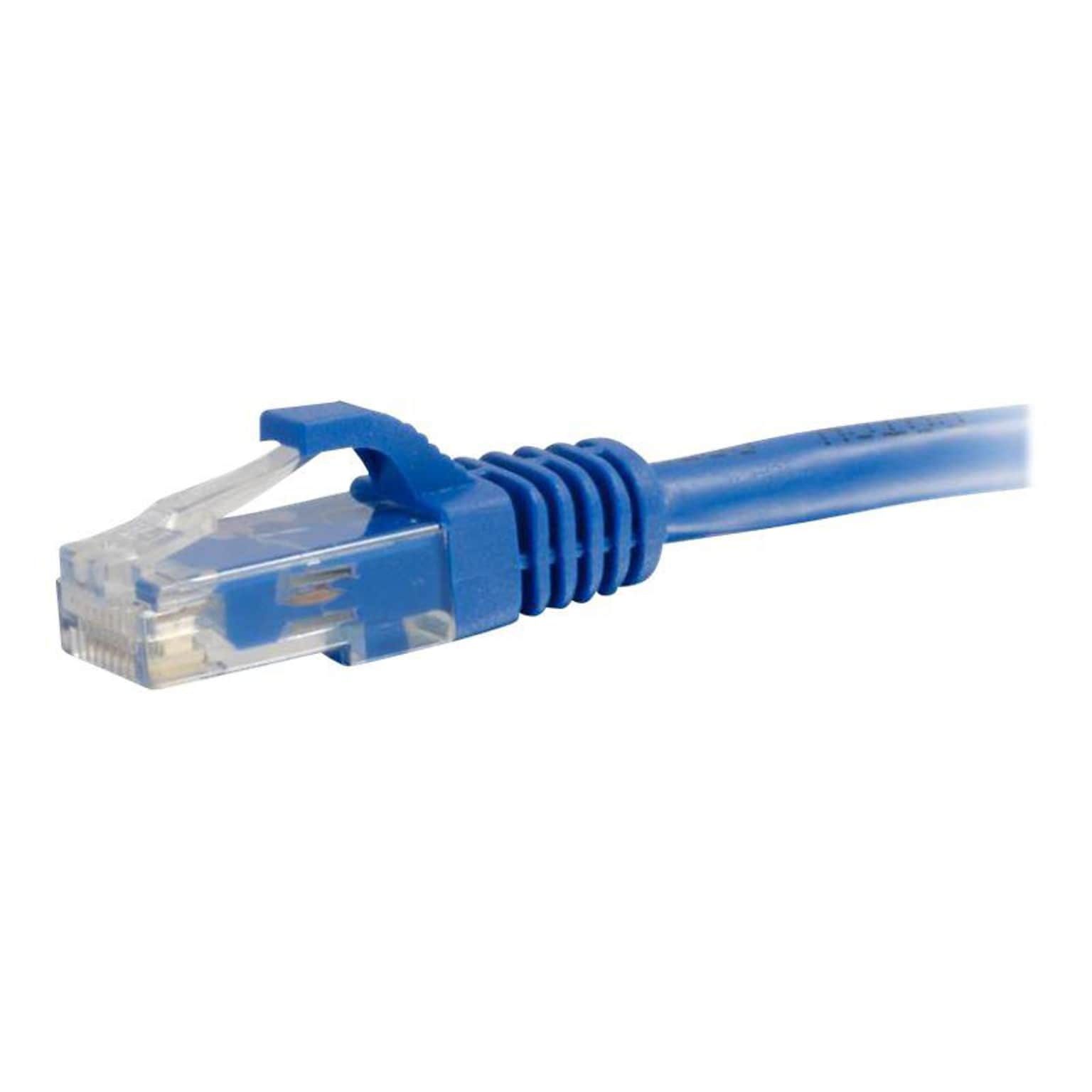 C2G® 25 CAT6 Snagless Unshielded (UTP) RJ-45 Male/Male Network Patch Cable; Blue