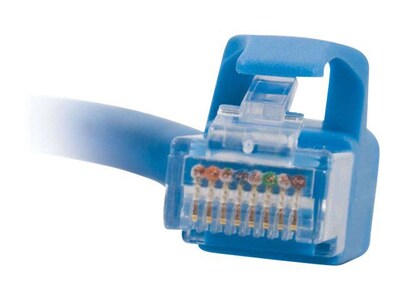 C2G® 25' CAT6 Snagless Unshielded (UTP) RJ-45 Male/Male Network Patch Cable; Blue