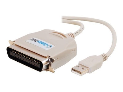 C2G® USB/Centronics Parallel Printer Adapter Cable; 6'