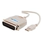 C2G® USB/Centronics Parallel Printer Adapter Cable; 6'