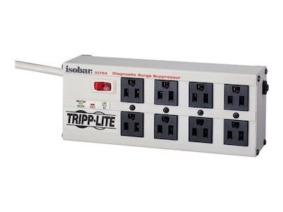 Tripp Lite Isobar 8 Outlet Surge Protector With 12 Cord