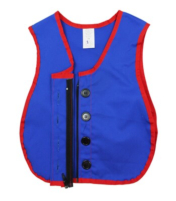 Childrens Factory Combo Zipper/Button Vest