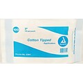 Dynarex Cotton Tipped Applicator; 3, Non-Sterile, 1000/Box