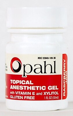 Topical Anesthetic Gel; 1-oz., Raspberry