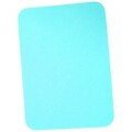 Tidi® Ritter (B) Heavyweight Tray Cover; 8 1/2 x 12 1/4, Blue, 1000/Pack