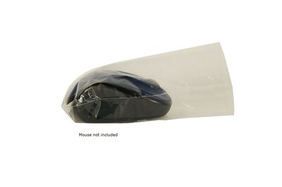 Dynarex Fluid-Proof Optical PC Mouse Cover; Clear, 500/Box