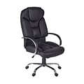 Regency Goliath Leather Executive Big & Tall Chair, 350 lb. Capacity, Black (1100BK)