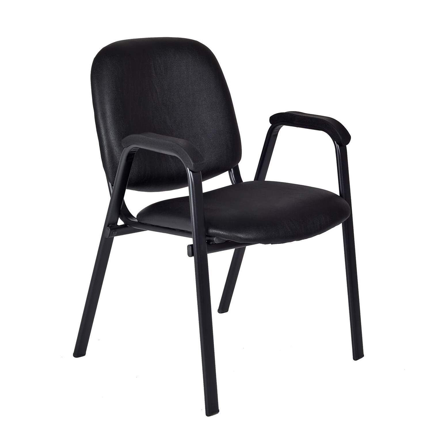 Regency Ace Vinyl Stack Chair, Black (2125LBK)