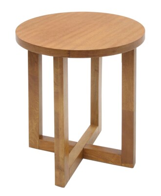 Regency Chloe 21Dia Round End Table, Medium Oak (HWTE2123MO)