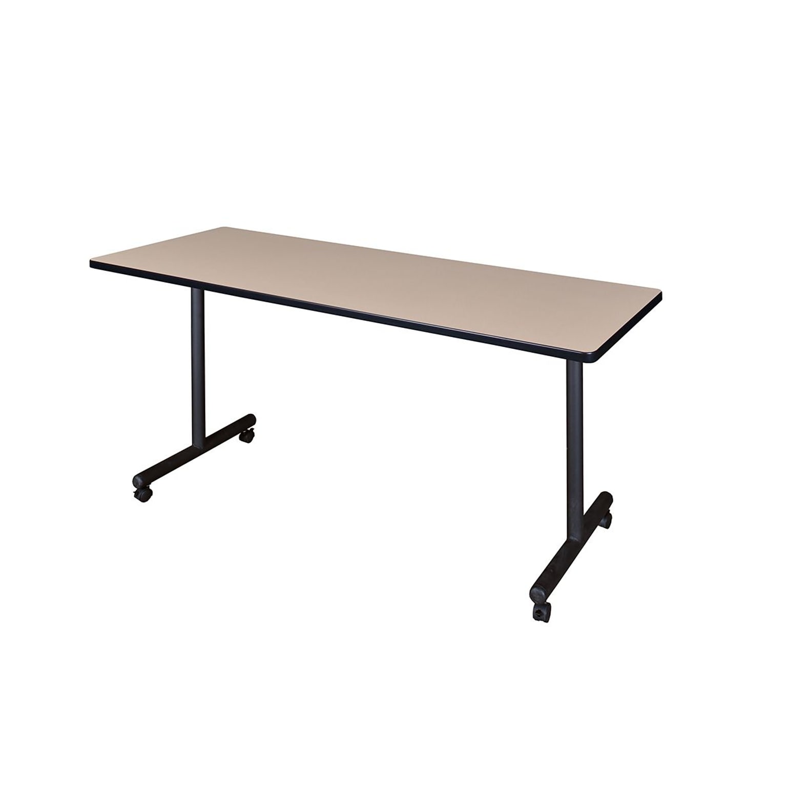 Regency 60 Laminate, Metal & Wood Training Table, Beige (MKTRCC6024BE)