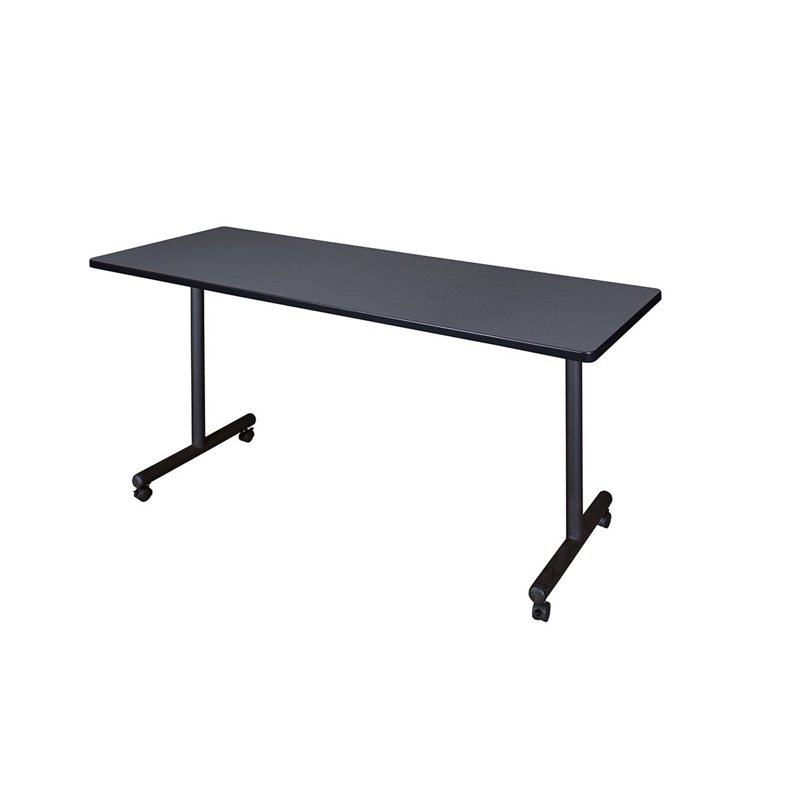 Regency 60 Laminate, Metal & Wood Training Table, Gray (MKTRCC6024GY)