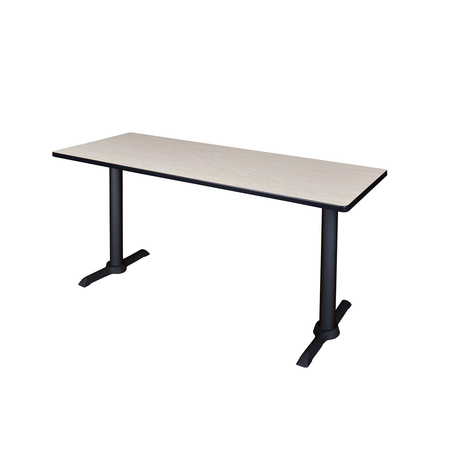 Regency 60 Metal & Wood Cain Computer Table, Maple (MTRCT6024PL)