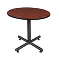 Regency Kobe Breakroom Table, 36W, Cherry (TKB36RNDCH)