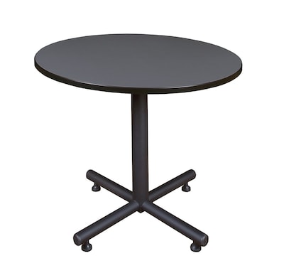 Regency Kobe Breakroom Table, 36W, Gray (TKB36RNDGY)