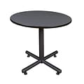 Regency Kobe Breakroom Table, 36W, Gray (TKB36RNDGY)