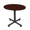 Regency Kobe 36 Round Break Room Table, Mahogany (TKB36RNDMH)