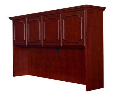 Regency Prestige Wood Veneer Hutch with Doors Mahogany