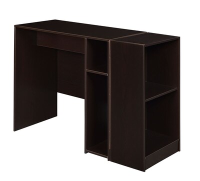 Niche Mod 31 Desk with 2 shelf Bookcase, Truffle (PDB4216TF)
