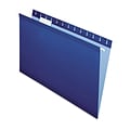 Pendaflex Colored Reinforced Hanging Folders, Navy, Legal, 25/Box (415315NAV)