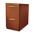 Safco® Aberdeen Collection in Cherry, File Pedestal for Credenza