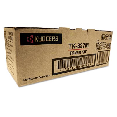 Kyocera TK-827M Magenta Standard-Yield Toner Cartridge