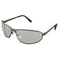 Sperian Tomcat™ Safety Spectacle, Polycarbonate, Wrap-Around, Clear, Gray-Gunmetal