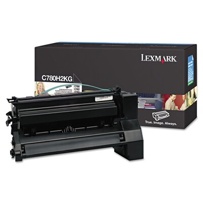 Lexmark C780H2KG Black High Yield Toner Cartridge