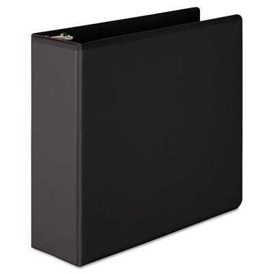 Wilson Jones 362 Basic Heavy Duty 3 3-Ring View Binders, Black (362-49B)