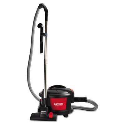 Sanitaire QuietClean Canister Vacuum, Red (SC3700A)