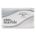 Dial White Marble Guest Amenities Deodorant Bar Soap, Pleasant, 200/Carton (DIA 00197)