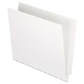 Pendaflex Reinforced End Tab File Folder, Straight Cut, Letter Size, White, 100/Box (PFX H110DW)