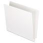 Pendaflex Reinforced End Tab File Folder, Straight Cut, Letter Size, White, 100/Box (PFX H110DW)