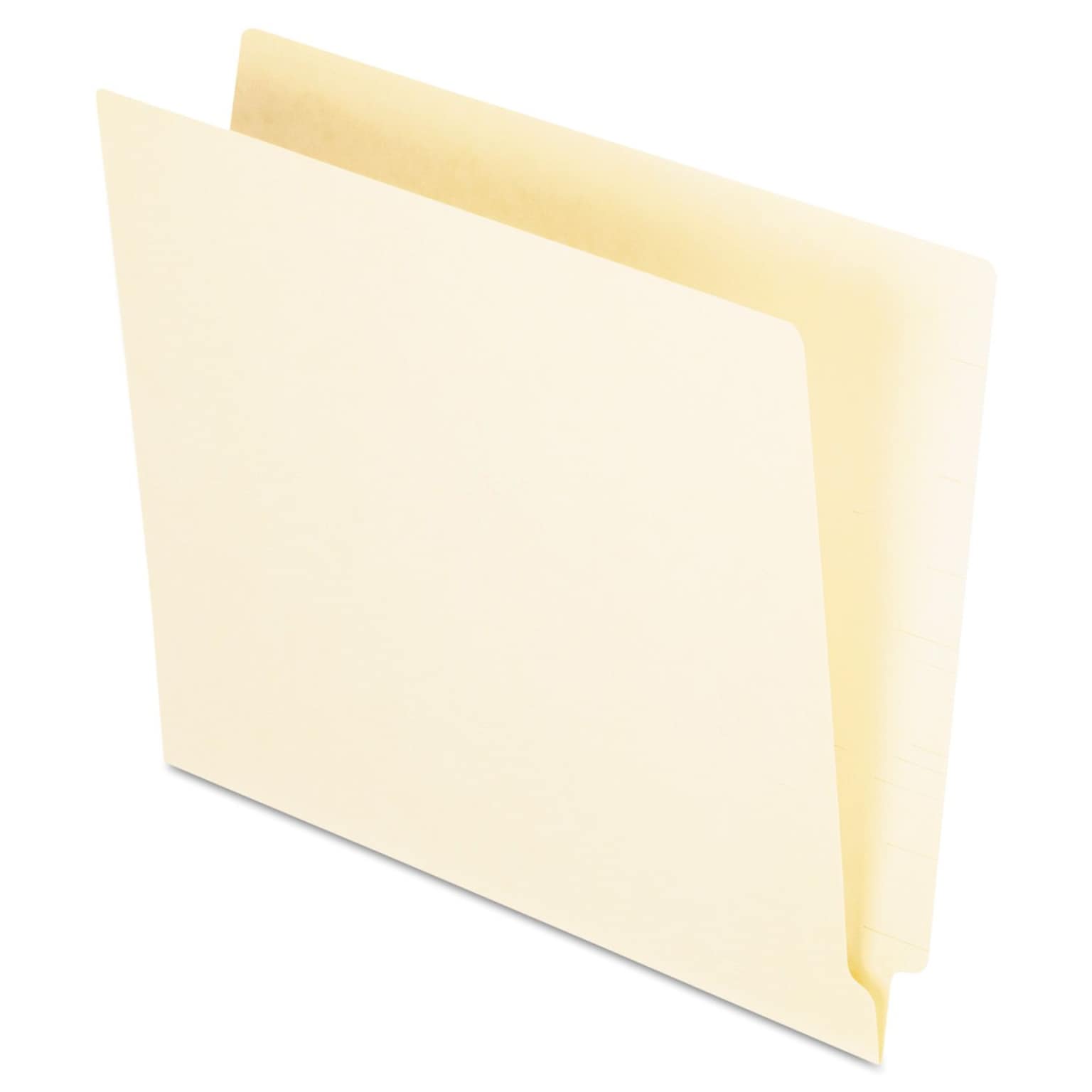 Pendaflex Recycled End Tab File Folder, Straight Cut, Letter Size, Manila, 100/Box (H110EE)