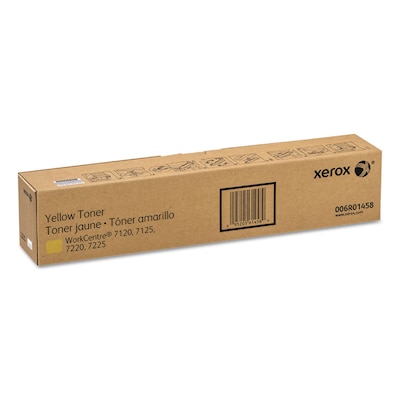 Xerox 006R01458 Yellow Standard Yield Toner Cartridge