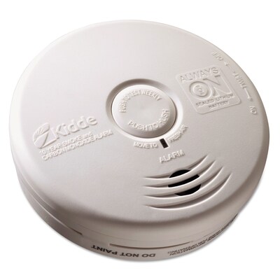 Kidde Kitchen Smoke and Carbon Monoxide Sealed Battery Alarm, Lithium-Ion Battery, Each (21010071)