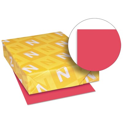 Exact Brights Paper, 8 1/2 x 11, Bright Magenta, 20 Lb., 500 Sheets/ream