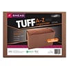Smead TUFF Expanding File, Alphabetic (A-Z), 21 Pockets, Flap and Elastic Cord Closure, Legal Size,