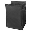 Rubbermaid® Commercial Executive Quick Cart Liner Trash Bags, Black, 6/Carton (1902703)